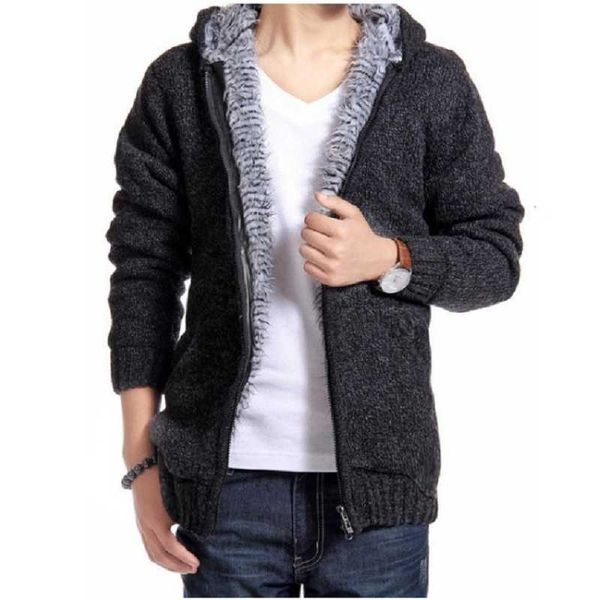 men's sweaters 2021 winter sweater plush plus velvet thick warmth fashion cardigan jacket zipper hoodie casual clothing, White;black
men's sweaters 2021 winter sweater plush plus velvet thick warmth fashion cardigan jacket zipper hoodie casual clothing, White;black