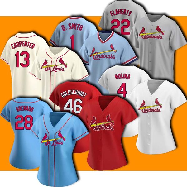 woman cardinal 28 nolan arenado baseball jersey paul goldschmidt yadier molina jerseys matt carpenter jack flaherty uniform paul dejong, Blue;black
woman cardinal 28 nolan arenado baseball jersey paul goldschmidt yadier molina jerseys matt carpenter jack flaherty uniform paul dejong, Blue;black