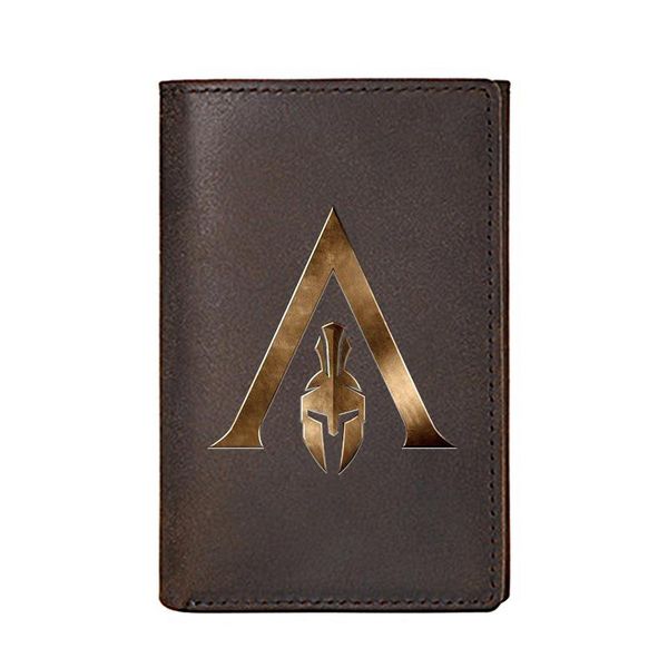 wallets personality assassin knight symbol printing genuine leather wallet for men business card holders male purses short money bags, Red;black
wallets personality assassin knight symbol printing genuine leather wallet for men business card holders male purses short money bags, Red;black
