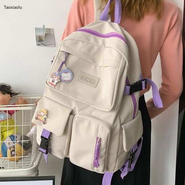 backpack taoxiaolu kawaii for teenage women waterproof nylon famous girls schoolbag fashion black travel bag bagpack mochila
backpack taoxiaolu kawaii for teenage women waterproof nylon famous girls schoolbag fashion black travel bag bagpack mochila