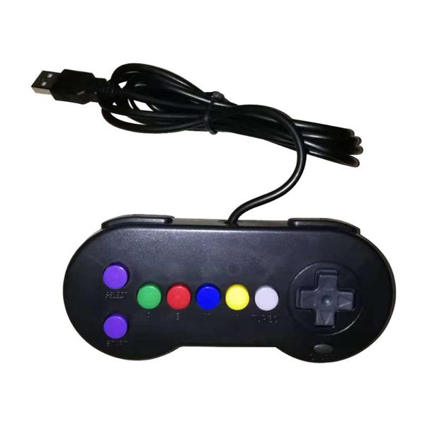 game controllers & joysticks 2pcs black usb controller for pc not s n e classic pad games most systems 
game controllers & joysticks 2pcs black usb controller for pc not s n e classic pad games most systems