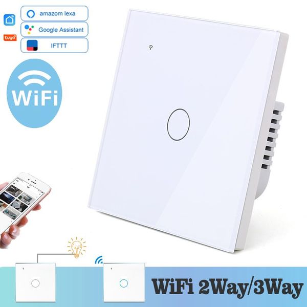 smart home control wifi touch light wall switch white glass blue led universal phone 1 gang 2 way relay round alexa google
smart home control wifi touch light wall switch white glass blue led universal phone 1 gang 2 way relay round alexa google