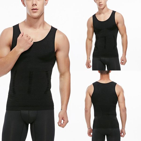 men's body shapers seamless vest shader to tighten the belly shaping u-shaped corset, Black;brown
men's body shapers seamless vest shader to tighten the belly shaping u-shaped corset, Black;brown