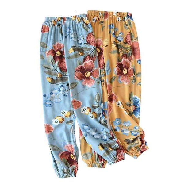 women's sleepwear 2021 spring and summer loose thin cotton satin pajama pants floral printed ladies comfort rayon autumn household, Black;red
women's sleepwear 2021 spring and summer loose thin cotton satin pajama pants floral printed ladies comfort rayon autumn household, Black;red