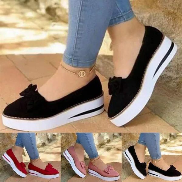 dress shoes plus size 35-43 women platform bow boat oxford woman loafers casual zapatos mujer 8078g, Black
dress shoes plus size 35-43 women platform bow boat oxford woman loafers casual zapatos mujer 8078g, Black