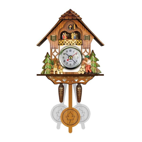 wall clocks vintage cuckoo clock for wooden crafts chime alarm retro living room home decorations
wall clocks vintage cuckoo clock for wooden crafts chime alarm retro living room home decorations