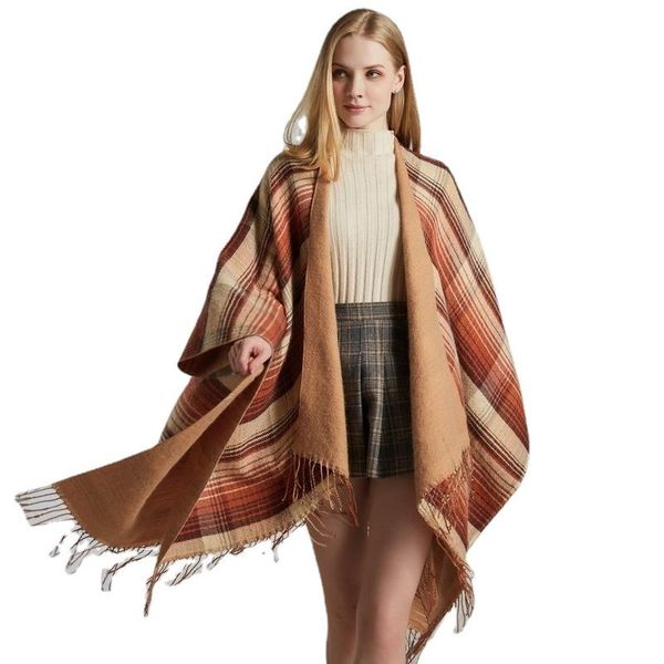 scarves luxury cloak scarf cashmere knitted tassels autumn winter pashmina shawls wraps bufanda invierno chalechal xarope capa, Blue;gray
scarves luxury cloak scarf cashmere knitted tassels autumn winter pashmina shawls wraps bufanda invierno chalechal xarope capa, Blue;gray