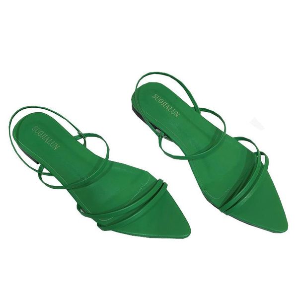 sandals fashion narrow band women flat heel back strap summer gladiator shoes casual pointed toe sandal big size 42, Black
sandals fashion narrow band women flat heel back strap summer gladiator shoes casual pointed toe sandal big size 42, Black