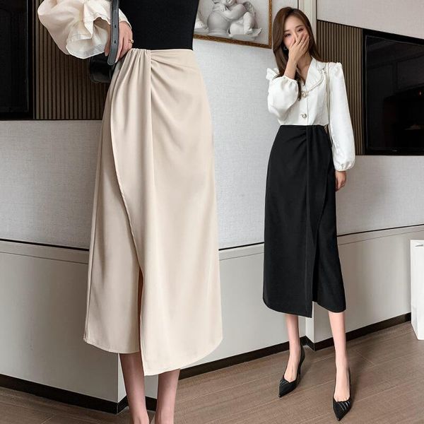 skirts irregular female summer 2021 in the ladies' bag hip skirt long of tall waist a word split, Black
skirts irregular female summer 2021 in the ladies' bag hip skirt long of tall waist a word split, Black