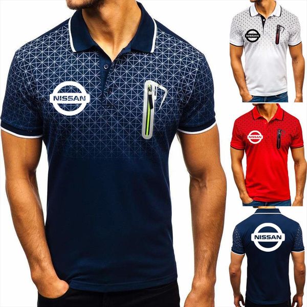 summer casual trend shirt nissan men polo car printing gradient cotton short sleeve, White;black
summer casual trend shirt nissan men polo car printing gradient cotton short sleeve, White;black