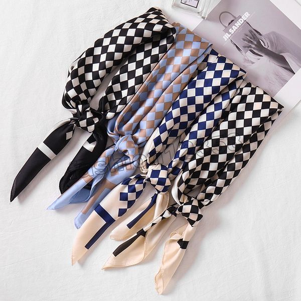 square scarf fashion beach women 70*70cm head silk wrap spring summer shawl ladies foulard bandanna muffler, Blue;gray
square scarf fashion beach women 70*70cm head silk wrap spring summer shawl ladies foulard bandanna muffler, Blue;gray