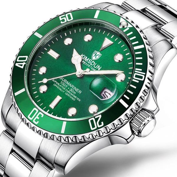 wristwatches luxury men's automatic mechanical watches waterproof luminous for men stainless steel belt business sport, Slivery;brown
wristwatches luxury men's automatic mechanical watches waterproof luminous for men stainless steel belt business sport, Slivery;brown