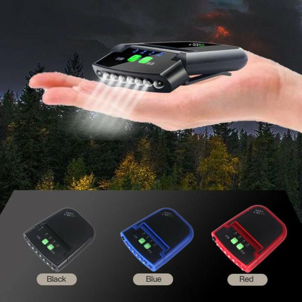 headlamps 6 led clip-on headlamp rechargeable sensor cap hat lamp adjustment waterproof outdoor headlight torch light built-in battery
headlamps 6 led clip-on headlamp rechargeable sensor cap hat lamp adjustment waterproof outdoor headlight torch light built-in battery
