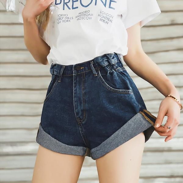 women's shorts womens mid rise hem ripped denim jean 2021 wild split-cut hole-cut plus size, White;black
women's shorts womens mid rise hem ripped denim jean 2021 wild split-cut hole-cut plus size, White;black