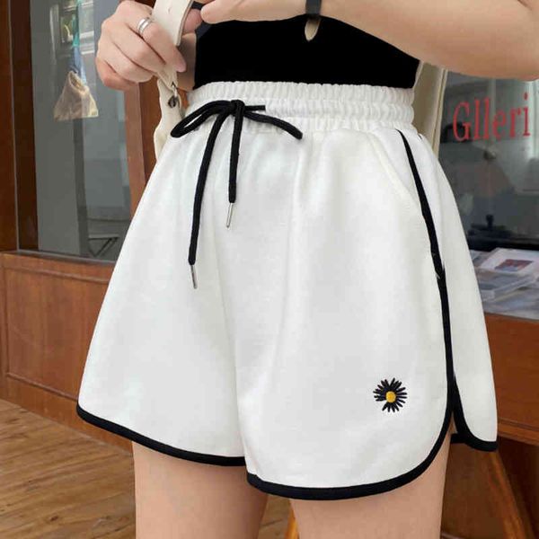 women's shorts shintimes casual short women embroidery flowers summer korean fashion elastic waist woman womens clothing gcq5, White;black
women's shorts shintimes casual short women embroidery flowers summer korean fashion elastic waist woman womens clothing gcq5, White;black