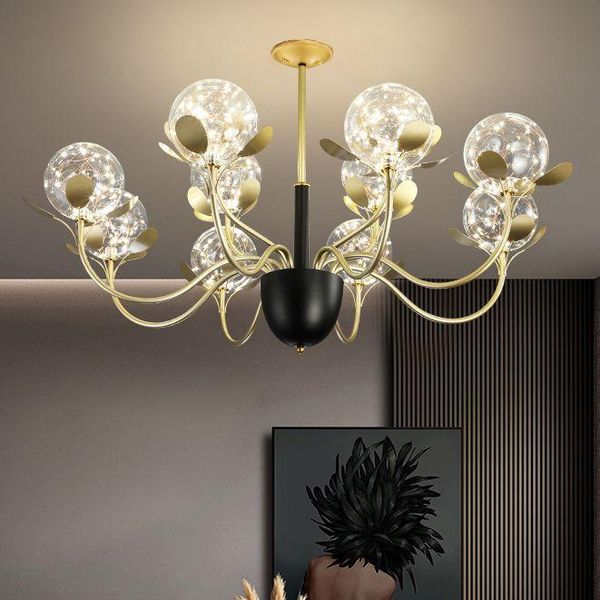 post-modern living room chandelier light luxury crystal lamp simple dining bedroom nordic lighting pendant lamps
post-modern living room chandelier light luxury crystal lamp simple dining bedroom nordic lighting pendant lamps