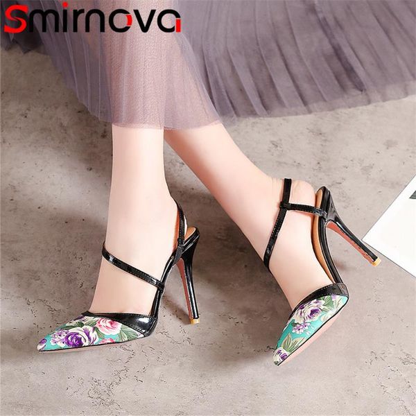 smirnova plus size 33-47 fashion summer shoes woman pointed toe buckle elegant prom wedding sandals women high hheels, Black
smirnova plus size 33-47 fashion summer shoes woman pointed toe buckle elegant prom wedding sandals women high hheels, Black
