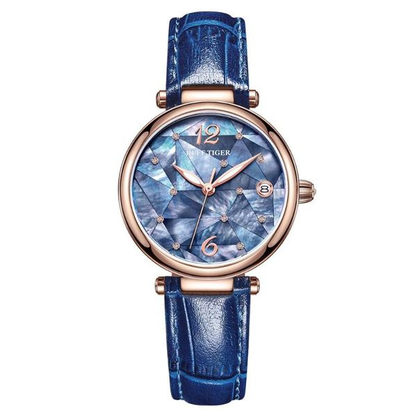 wristwatches reef tiger/rt design luxury 316l steel blue dial automatic watches women genuine leather strap rga1584, Slivery;brown
wristwatches reef tiger/rt design luxury 316l steel blue dial automatic watches women genuine leather strap rga1584, Slivery;brown