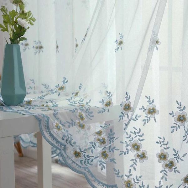 lace sheer tulle curtain for living room floral pattern embroidered voile balcony kitchen fabric drape x154#40 & drapes
lace sheer tulle curtain for living room floral pattern embroidered voile balcony kitchen fabric drape x154#40 & drapes