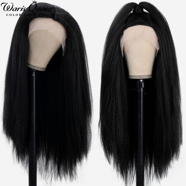 lace front wig long yaki black synthetic with baby hair heat resistant natural daily use cosplay frontal wigs for black women
lace front wig long yaki black synthetic with baby hair heat resistant natural daily use cosplay frontal wigs for black women
