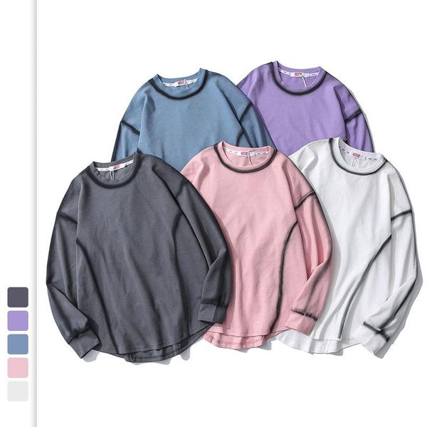 men's t-shirts 9486 spring t-shirt clothes personality creativity solid color round neck inkjet printing loose long-sleeved bottoming t, White;black
men's t-shirts 9486 spring t-shirt clothes personality creativity solid color round neck inkjet printing loose long-sleeved bottoming t, White;black