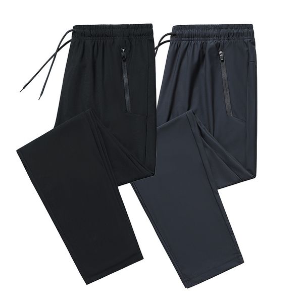 ice silk autumn thin breathable casual elastic comfortable sports large men's easy to dry pants batch, Black
ice silk autumn thin breathable casual elastic comfortable sports large men's easy to dry pants batch, Black