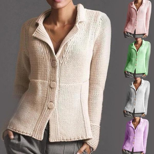 women's knits & tees solid color women knitting cardigan sweater full sleeve ladies turn down collar slim kardigan female coat, White
women's knits & tees solid color women knitting cardigan sweater full sleeve ladies turn down collar slim kardigan female coat, White