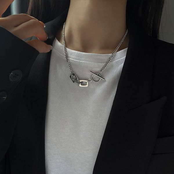 chains fashion choker necklace titanium steel chain for men woman hiphop rock punk trendy jewelry gifts, Silver
chains fashion choker necklace titanium steel chain for men woman hiphop rock punk trendy jewelry gifts, Silver
