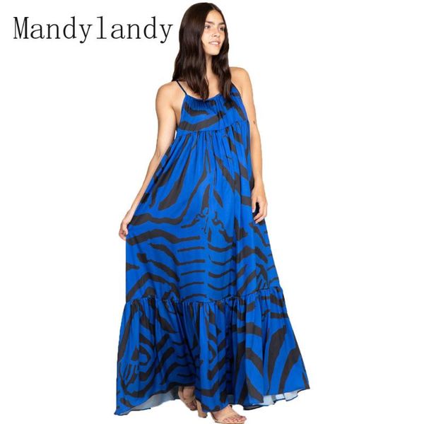 mandylandy summer spaghetti strap o-neck backless ruffled beach dress women's striped printed loose casual dresses, Black;gray
mandylandy summer spaghetti strap o-neck backless ruffled beach dress women's striped printed loose casual dresses, Black;gray