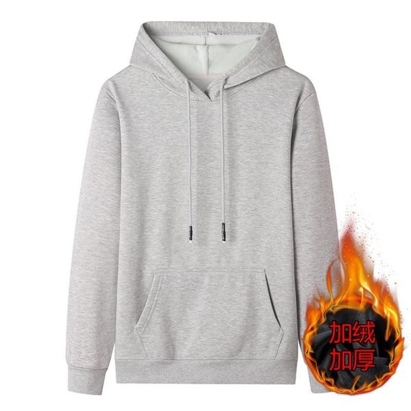 men's plush thickened cotton sweater winter couple casual hooded solid color long sved and wo bottomed shirt men's large, Black
men's plush thickened cotton sweater winter couple casual hooded solid color long sved and wo bottomed shirt men's large, Black