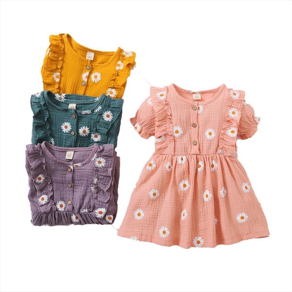 1 6y summer infant girl dress kids girls lovely 4 colors sunflowers printed ruffles short sleeve a line, Red;yellow
1 6y summer infant girl dress kids girls lovely 4 colors sunflowers printed ruffles short sleeve a line, Red;yellow