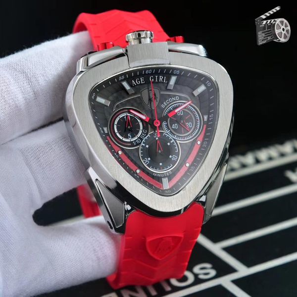 wristwatches men silver grey japanese quartz chronograph sapphire stainless steel watch luminous gents red rubber, Slivery;brown
wristwatches men silver grey japanese quartz chronograph sapphire stainless steel watch luminous gents red rubber, Slivery;brown