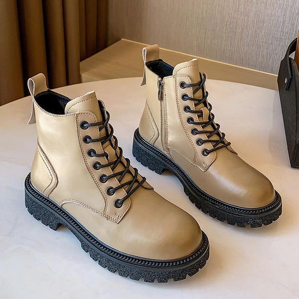 boots 2021 genuine leather ankle women autumn winter fashion botas mujer platform shoes ladies chunky booties motorcycle, Black
boots 2021 genuine leather ankle women autumn winter fashion botas mujer platform shoes ladies chunky booties motorcycle, Black