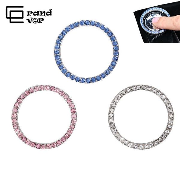 interior decorations 2 pieces one-click start button decoration ring hand-set diamond crystal ignition sticker car accessories
interior decorations 2 pieces one-click start button decoration ring hand-set diamond crystal ignition sticker car accessories