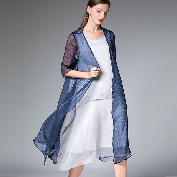 big yards dresses fat sister 2021 summer mid length versatile beach chiffon cardigan sunscreen clothes special approval
big yards dresses fat sister 2021 summer mid length versatile beach chiffon cardigan sunscreen clothes special approval
