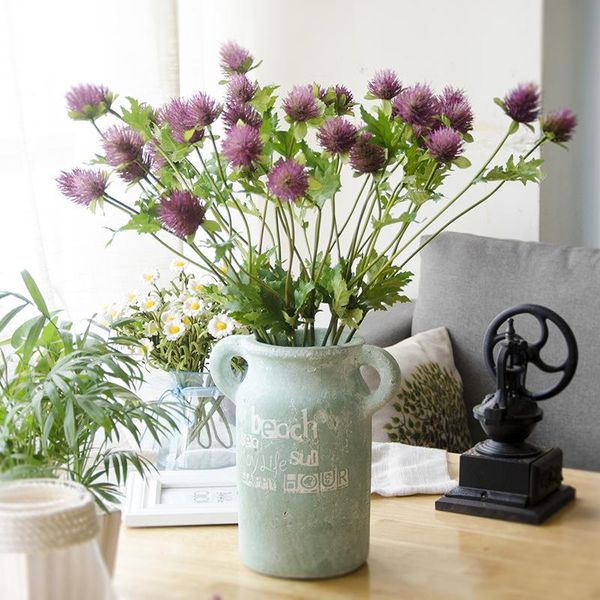 decorative flowers & wreaths simulation flower trident high-end window home living room decoration diy wedding road leading park arrangement 
decorative flowers & wreaths simulation flower trident high-end window home living room decoration diy wedding road leading park arrangement