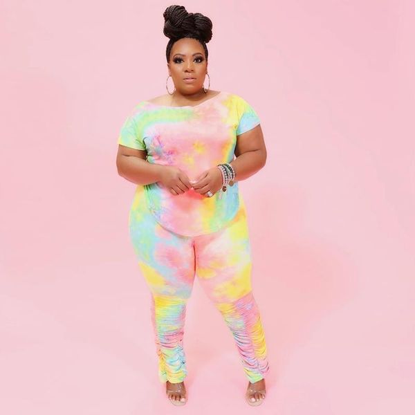 plus size tracksuits 2021 summer women's clothing fat mm casual solid color round neck t-shirt trousers suit, Black
plus size tracksuits 2021 summer women's clothing fat mm casual solid color round neck t-shirt trousers suit, Black