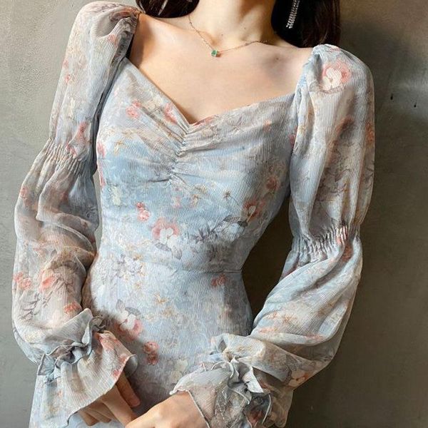 casual dresses herstory women cute sweet flare sleeve elegant temperament lady cutevilmyii floral vintage korea long chic dress, Black;gray
casual dresses herstory women cute sweet flare sleeve elegant temperament lady cutevilmyii floral vintage korea long chic dress, Black;gray
