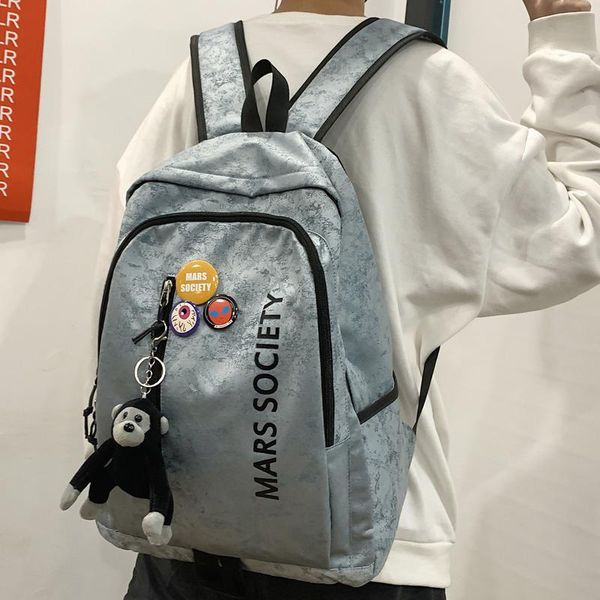 backpack korean letter printing cotton flax women men multi-pocket travel bag large capacity lapschoolbag
backpack korean letter printing cotton flax women men multi-pocket travel bag large capacity lapschoolbag