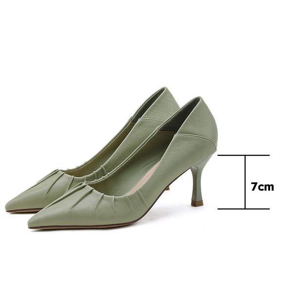 dress shoes women pointed toe pumps leather high heels shallow party office ladies for footwear zapatos mujer, Black
dress shoes women pointed toe pumps leather high heels shallow party office ladies for footwear zapatos mujer, Black
