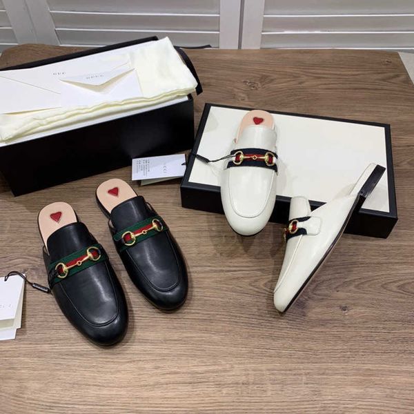 slippers sandals new g family buckle ribbon flat bottom half slipper leather women's muller slipperszly, Black
slippers sandals new g family buckle ribbon flat bottom half slipper leather women's muller slipperszly, Black