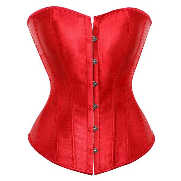 bustiers & corsets boned overbust corset burlesque basque lace up waist trainer bustier long bodyshaper corselet, Black;white
bustiers & corsets boned overbust corset burlesque basque lace up waist trainer bustier long bodyshaper corselet, Black;white