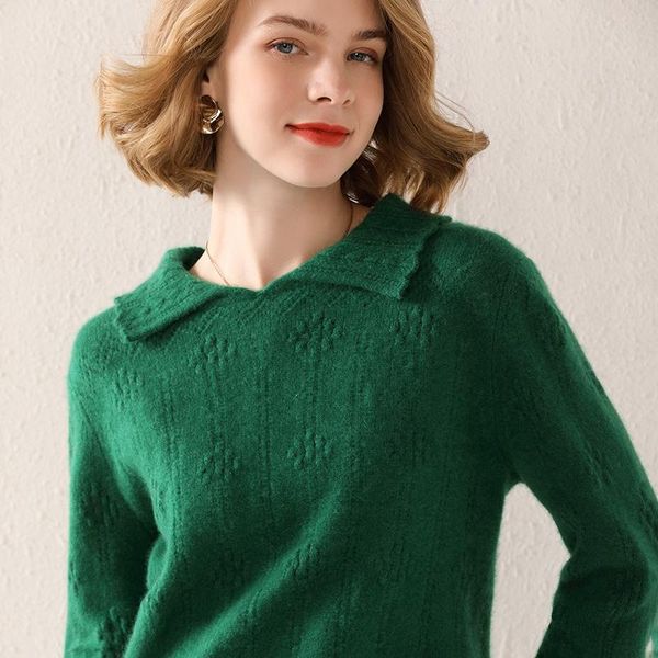 women's sweaters 100% pure wool cashmere sweater woman collar pullover casual knit autumn /winter plus size female jacket long sle, White;black
women's sweaters 100% pure wool cashmere sweater woman collar pullover casual knit autumn /winter plus size female jacket long sle, White;black