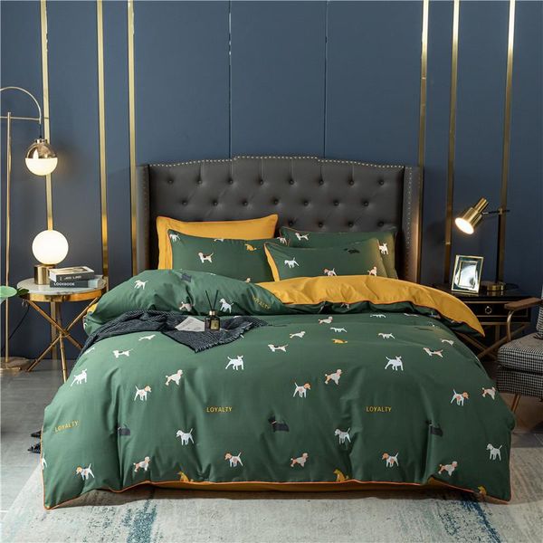 bedding sets set northern europe cotton printed 40s satin long staple of 4 pieces bedsheet and bed skirt bedspread on the beds
bedding sets set northern europe cotton printed 40s satin long staple of 4 pieces bedsheet and bed skirt bedspread on the beds