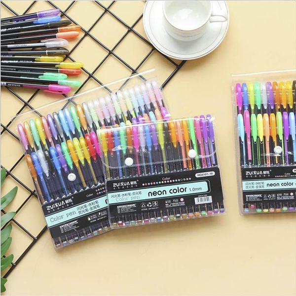 highlighters colors marker set glitter gel pen for coloring books journals drawing painting doodling art markers supplies 12/18/24/36/48, Black;red
highlighters colors marker set glitter gel pen for coloring books journals drawing painting doodling art markers supplies 12/18/24/36/48, Black;red