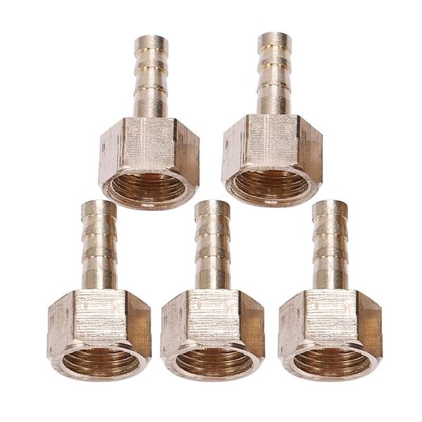 watering equipments 5pcs brass 6mm hose barb 1/4 inch bsp female thread quick joint connector
watering equipments 5pcs brass 6mm hose barb 1/4 inch bsp female thread quick joint connector