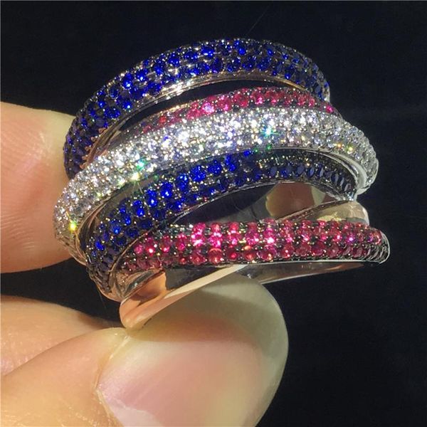 wedding rings big cross promise ring gold mutil color cz stone statement band for women bridal party finger jewelry, Slivery;golden
wedding rings big cross promise ring gold mutil color cz stone statement band for women bridal party finger jewelry, Slivery;golden