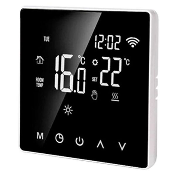 smart home control me81h wifi thermostat electric floor heating gas boiler temperature remote controller for google alexa
smart home control me81h wifi thermostat electric floor heating gas boiler temperature remote controller for google alexa