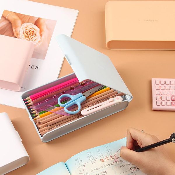 pencil cases concise style frosted large capacity box stationery organizer storage bags school office supplies
pencil cases concise style frosted large capacity box stationery organizer storage bags school office supplies