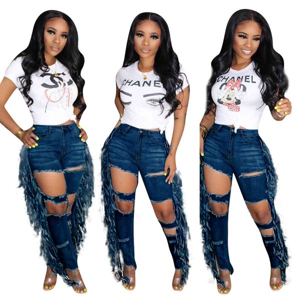 women's womens with lateral tassels high waist ripped bell bottom skinny long jeans summer autumn ladys streetwear, Blue
women's womens with lateral tassels high waist ripped bell bottom skinny long jeans summer autumn ladys streetwear, Blue